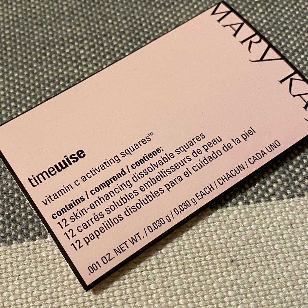 Mary Kay Timewise Vitamin C Activating Squares